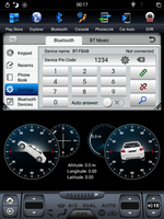 Écran tactile vertical électronique automobile, navigation GPS avec système d'exploitation Android, 4 Go de RAM, 32 Go de ROM, Wi-Fi intégré pour Ford Edge 2015-2016