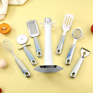 Ensemble d'ustensiles de cuisson de luxe légers du fabricant, 7 pièces, <span class=keywords><strong>fouet</strong></span> à boîte ouverte avec trou de suspension - Product Image 2