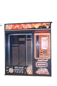 Distributeur automatique de pizzas - Construction métallique, interface en anglais, résistant aux intempéries, prise universelle - Product Image 3