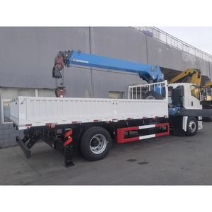 Cần cẩu nâng di động ISUZU 4x2 10 tấn 205hp cần cẩu xe tải thẳng Chất lượng cao có động cơ bơm động cơ cần thiết - Product Image 6