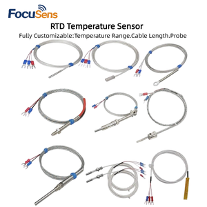 Pt100 2 3 4 Telli RTD Sıcaklık Probu Pt1000 Direnç <span class=keywords><strong>Analog</strong></span> Sensör Pt100 Sıcaklık Sensörü - Product Image 3