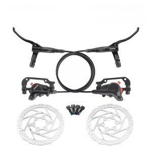 Komplettes Set Hydraulischer Bremssattel Rechts Links Bremshebel OUXI V8 E-<span class=keywords><strong>Bike</strong></span> Fatbike Fahrrad Ersatzteile Elektrofahrrad Zubehör - Product Image 5