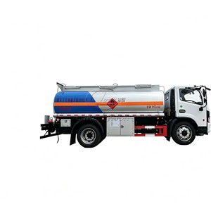 Camión Cisterna Diésel Disponible en Plataformas Internacionales, Camión Transportador de Gasolina de 2-9T, Camión de Transporte de Combustible Robusto y Confiable - Product Image 1