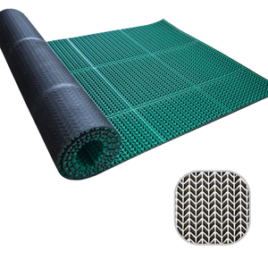 PVC wasserdichtes Indoor Outdoor Teppich <span class=keywords><strong>Wheatear</strong></span> Pattern mit PVC-Träger Anti-Rutsch-Matte Leicht zu reinigen - Product Image 3