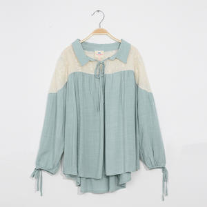 T-shirts vierges élégants à motifs patchwork, nouveau design, marque privée pour filles, achat en gros de Chine - Product Image 3