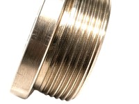 Bouchons hexagonaux SUS304 M33 pour raccords de plomberie, embouts de tuyaux OEM pour la blocage des conduites de climatisation centrale CVC MeiMing PHS6