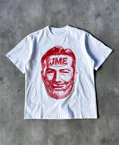 Hong Guan Manufacturers – T-shirt homme personnalisé en coton tricoté 100 % doux et respirant, à manches courtes, style streetwear, motif artistique - Product Image 1