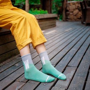 Modello di lettere di calze di cotone per giovani ragazze sportive Casual - Product Image 3