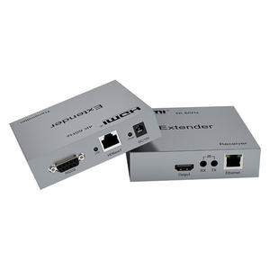 Extenseur <span class=keywords><strong>HDMI</strong></span> SOFLY <span class=keywords><strong>HDBaseT</strong></span> 4K/60Hz 100M via un seul câble CAT6A <span class=keywords><strong>HDBaseT</strong></span> Extenseur <span class=keywords><strong>HDMI</strong></span> 100M - Product Image 1