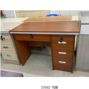 Escritorio de Oficina Moderno con Gabinete de Almacenamiento de Madera, Diseño Contemporáneo para Oficina en Casa, Independiente 37692-108 - Product Image 2