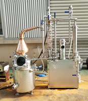 Types de traitement d'alcool unité de distillerie 50L 100L 200L USA Offres Spéciales distillateur chaudière/mini distillateur domestique/Kit de distillation pour d