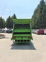 Camion à ordures à chargement arrière HOWO 18CBM 20CBM, camion à compression hydraulique pour le nettoyage urbain