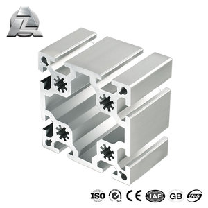 Profilé extrudeuse en aluminium, 100x100, argent anodisé, 10 pcs - Product Image 2