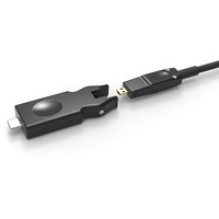 Cable óptico de fibra óptica, cable DP DVI USB tipo C a HDMI AOC