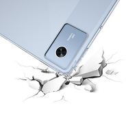 Pour Lenovo Xiaoxin Pad 11 pouces 2025 / Idea Tab / K11 Gen2 (TB335FC / TB336ZU) Étui transparent en TPU antichoc, housse de tablette légère