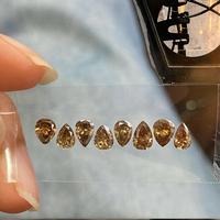 Diamant de laboratoire Dada Diamond Jewellery certifié IGI, 1 carat, taille poire blanche, percé au laser, excellente taille, couleur marron, VS1, en vrac