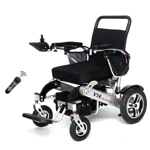 2022最畅销的户外电动轮椅铝合金折叠电动轮椅