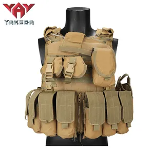 Big discount Multi-function Coyote Plate Carrier Detachable Quick Release Tactical Vest