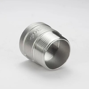 Raccordo Filettato in Acciaio Inox 304 con Filettatura Interna ed Esterna, Accessorio Idraulico per <span class=keywords><strong>Tubi</strong></span> - Product Image 1