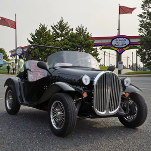 Classico elettrico Mini <span class=keywords><strong>auto</strong></span> retrò Vintage Fiat antichi carrelli da Golf per la vendita per uso del parco di divertimenti - Product Image 1