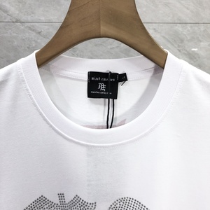 T-shirt Homme Manches Courtes 100% Coton Qualité Supérieure Grammage Lourd Imprimé Rétro Lettres Émoticônes Mixtes Style Urbain Décontracté Hip-Hop - Product Image 3