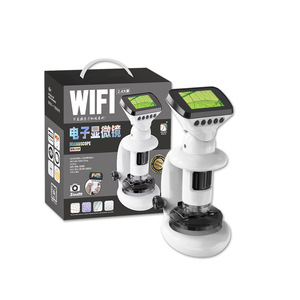 WIFI Digital Microscope 1000X Zoom LCD Display Manual Focus Biological Observation STEM Education Toy - Product Image 2