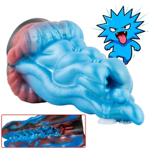 G6807 Juguete Sexual Masculino de Fantasía con Lengua de Pez y Vagina de Bolsillo, Masturbador Monstruoso con Efecto Garganta Profunda Realista - Product Image 1