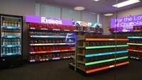 Pantalla LED Ultrafina para Estantes, Pantalla Publicitaria LED de Borde Estrecho para Exhibición de Productos en Comercios Minoristas