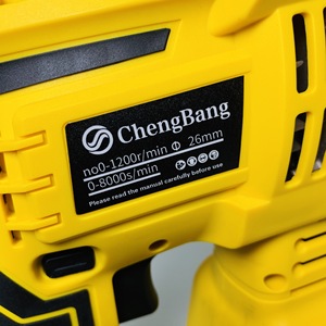 Sets of 3pcs <b>Power</b> <b>Tools</b> Combination Set Brushless Hammer Lithium Angle Cordless Impact Drill Kits Yellow MT125 - Product Image 5