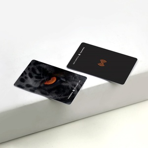 บัตรธุรกิจ NFC แบบกำหนดเองระดับไฮเอนด์ บัตรสมาร์ทการ์ด RFID PVC พร้อมไฟ LED - Product Image 4