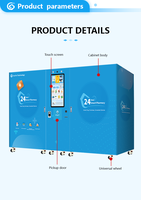 Distributeur intelligent Yunyin 24h/24 pour pharmacies, grande capacité, plateforme de distribution de médicaments réglable avec rails de levage, capacité de 300 à 600 unités