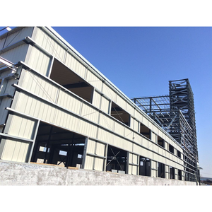 Edificio de Estructura de Acero Ligero de Gran Envergadura, Edificio Metálico Prefabricado con Resistencia al Viento, Almacén Industrial, Taller, Fábrica - Product Image 2