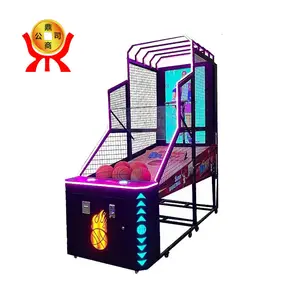 Máquina Expendedora de baloncesto de Video Arcade para niños juguete 2 jugadores de baloncesto