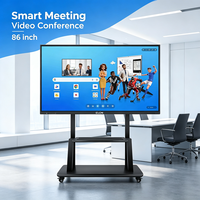 Meistverkauftes LCD-Touch-Smartboard 65/75/86 Zoll All-in-One Interaktives Whiteboard 20-Punkt-Touch Android 14 OS 1 Jahr Garantie