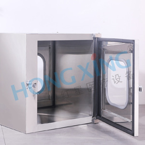 Red Star Laboratory Stainless Steel Transfer Box With Uv Disinfection For Hospitals And Labs - Product Image 1