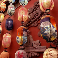 Lanterne Murale Décorative de Restaurant Japonais Antique, Vente en Gros Usine, Lanternes de Camping
