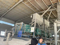 Crible vibrant linéaire pour minerai, tamiseur vibrant carré avec moteur, machine de criblage à haute capacité pour granats et sable