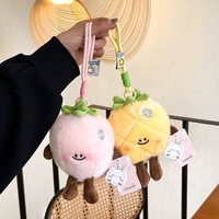 Buitenlandse Handel Echte Nieuwe Geurige Dungdung Fruit- en Groentenserie Hangertje Cartoon Ananas Aubergine Pop Mini Watermeloen Klein