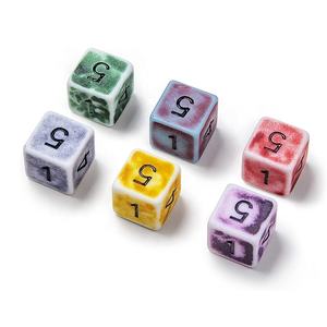 <span class=keywords><strong>Juego</strong></span> de Dados DND Únicos y Divertidos, 7 Piezas, Dados Acrílicos Poliédricos Amarillos y Rojos para Dungeons and Dragons, <span class=keywords><strong>Pathfinder</strong></span>, RPG - Product Image 2