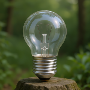 Lampadina a incandescenza sferica trasparente 60W 24V E27 - Product Image 3