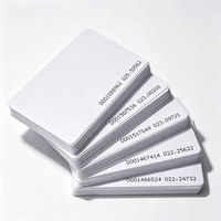 Carte RFID NFC TK4100 125KHz en PVC imprimable de bonne qualité, puce 64 bits, contrôle d'accès, paiement hôtelier, carte de membre, étanche