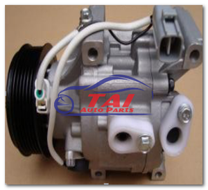 Compresseur de pièces automobiles 90mm 12V AC 88310-02182/88310-1A580 /88310-1A523 6PK pour Toyota - Product Image 2