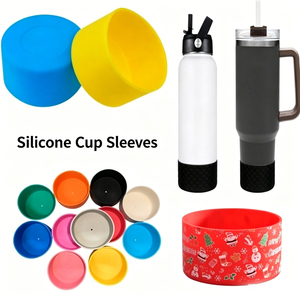 Molde de silicona personalizado para funda de botella, antideslizante, para botellas de 12oz y 24oz. - Product Image 1