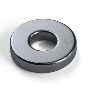 Fabricante Industrial N52 anillo imán de neodimio imanes redondos con agujeros para la venta