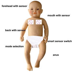 Muñeca Bebé Inteligente para el Cuidado del Bebé, Maniquí de PVC de Tamaño Real para la Enseñanza de Habilidades de Enfermería - Product Image 2
