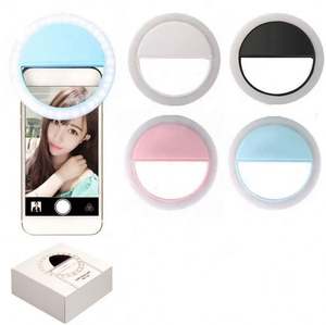 Cadeaux promotionnels, anneau lumineux LED rechargeable personnalisé avec logo imprimé pour téléphone portable, anneau lumineux pour selfie, lumières LED pour selfie pour téléphone - Product Image 6