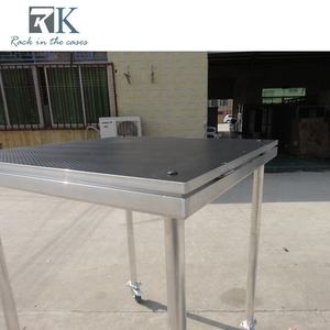 Concert Platform Stage with <b>Black</b> <b>Skirts</b> Quick Install Aluminum Stage - Product Image 6