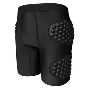 American Football Shorts Plus Size Protective Sports Shorts Hip <b>Thigh</b> Knee Padding Moisture-Wicking Breathable Game Day Shorts - Product Image 1