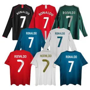 Bán Buôn Retro Cổ Điển Ronaldo 7 # Và Kaka 22 # Bóng Đá Jersey Chất Lượng Cao Người Đàn Ông Của Đồng Phục Bóng Đá Từ Thái Lan