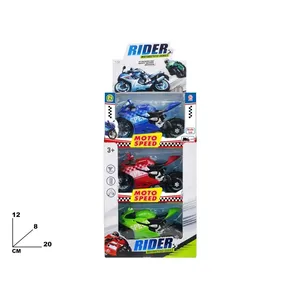 Motocicleta de Juguete a Escala 1:12 de la Serie Rider, Modelo Fundido a Presión, Colección Moto Speed para Niños de 3+ Años - Product Image 1